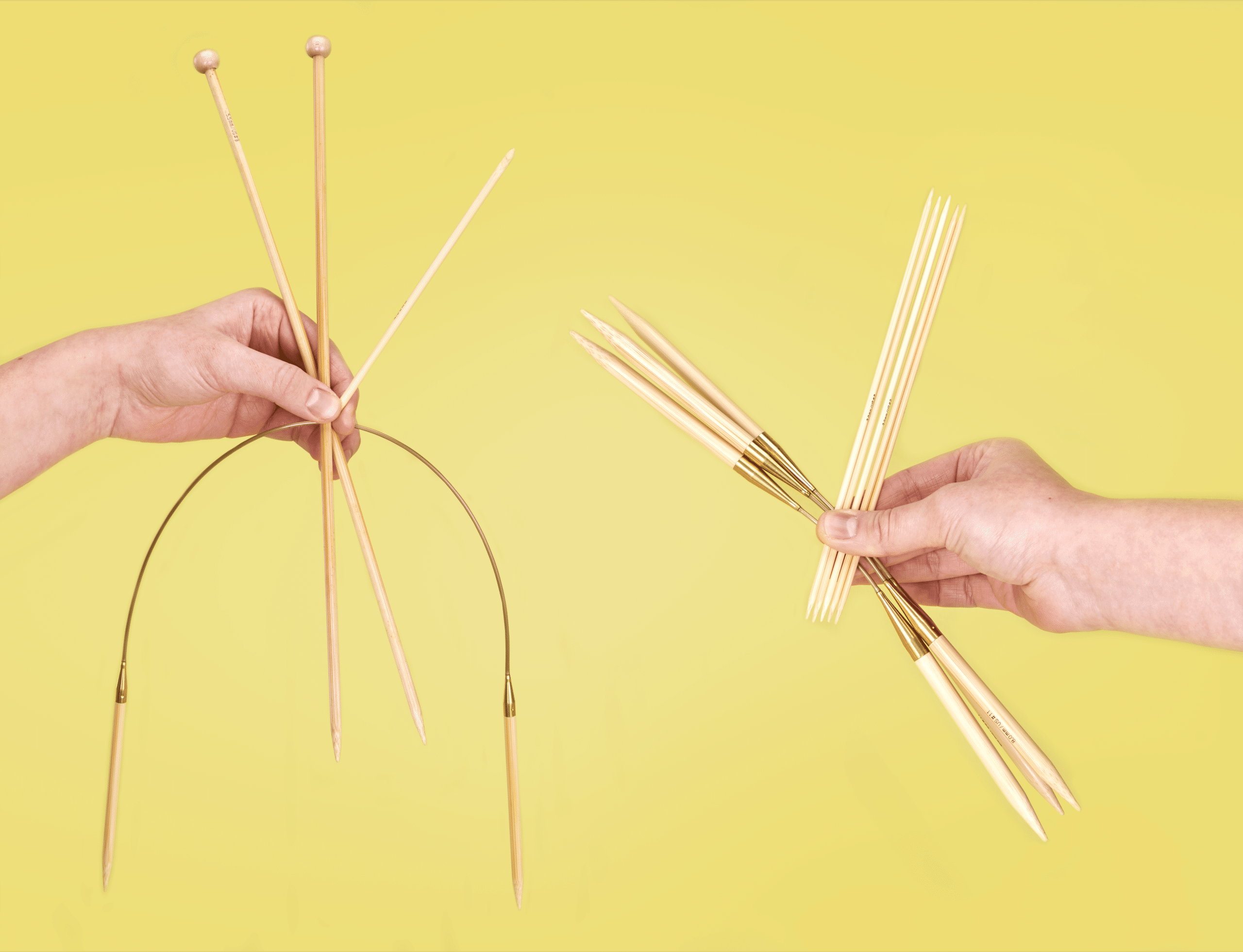 Bamboo Circular Knitting Needles - Anna Maria