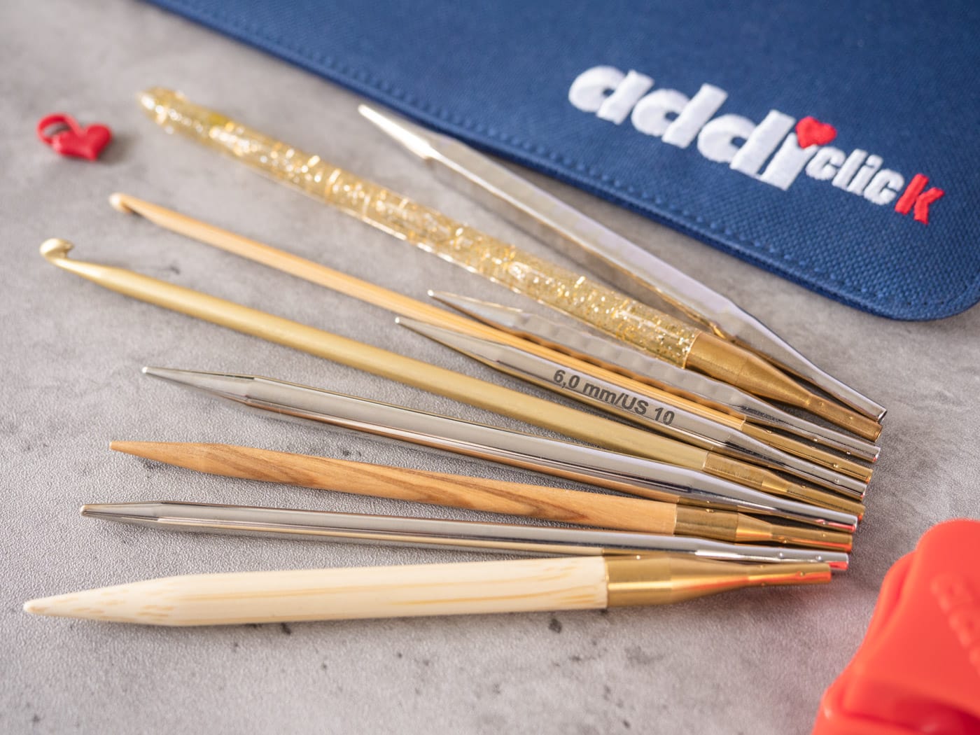 addiClick Tips Metal, Bamboo, Olive Wood - Interchangeable Circular Knitting Needles-addiClick Circular Needle Sets