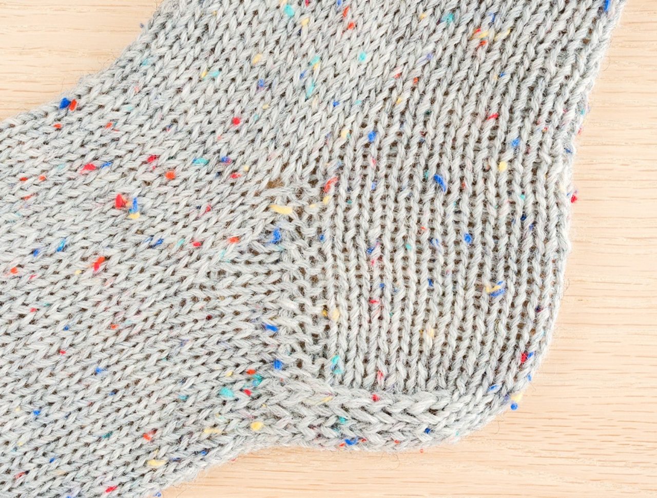 Knitting a cap heel - How to - addi - Sock knitting