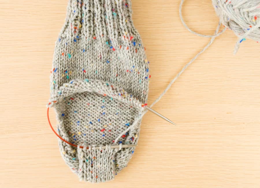 Knitting Heel Caps - Heel Caps - Instruction