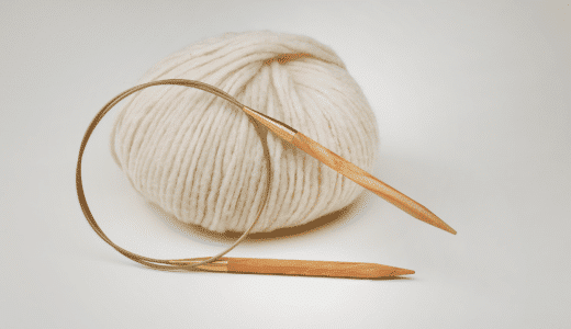 addiNature olive wood circular knitting needles