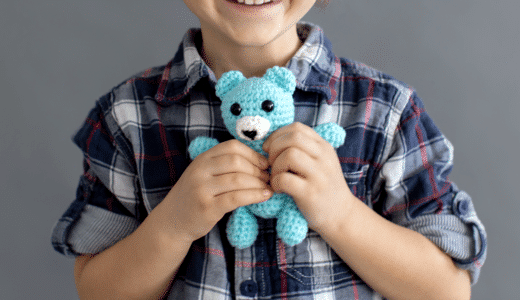 child with amigurumi amigurumi,crochet animals,knitting or crochet art,animals crochet