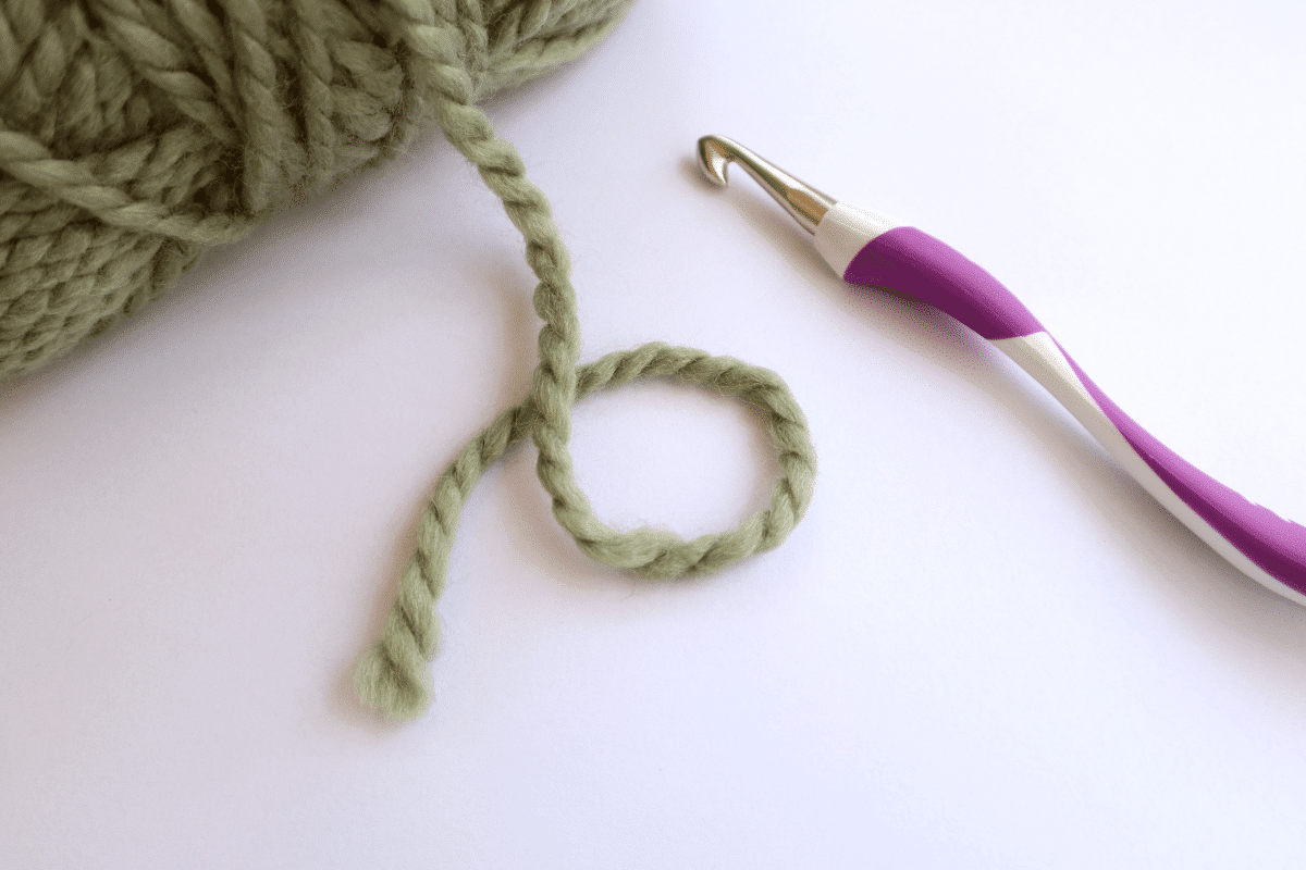 m2 3 Beginners Loop 1 1 Learn to Crochet,Crochet Headband for Beginners