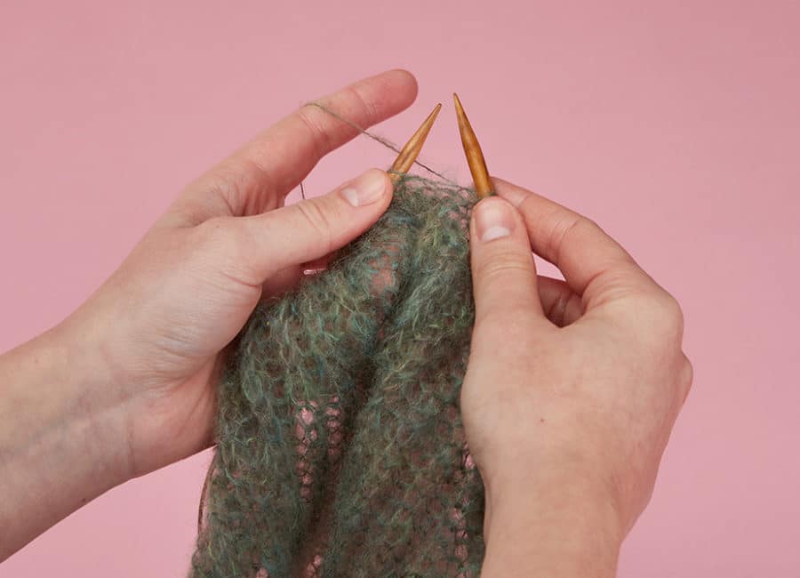 addiNature Olive Wood circular knitting needle