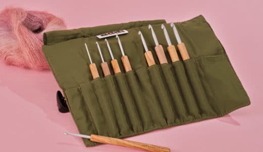 630 2 addiWrap Olive Wood Hakelnadel Etui Stimmung rgb häkeln lernen