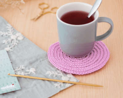Crochet Tutorial Coaster Bloggerbox 1 Pink Learn to Crochet,Crochet Headband for Beginners