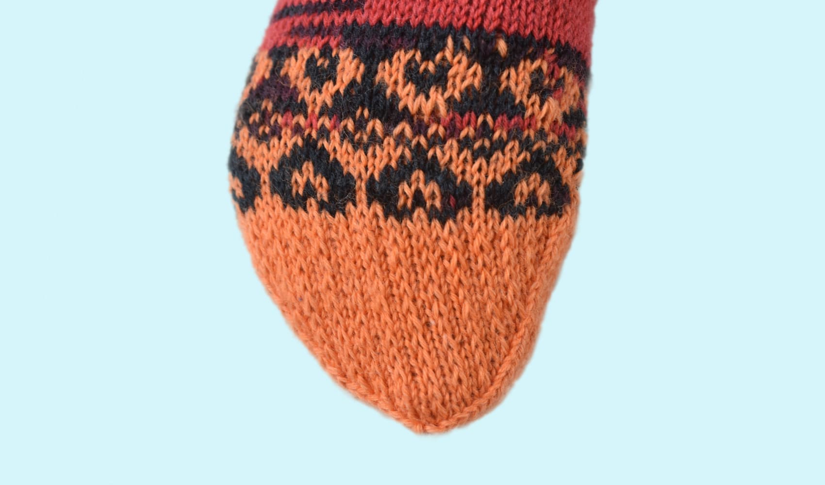 Knit Reinforced rounded toe