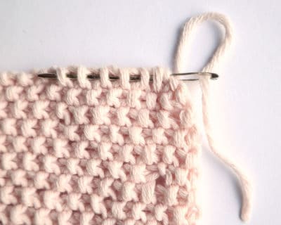 24 Threads knitting instructions Learn to knit a dishcloth,beginner's guide,knit a dishcloth,do it yourself,make it sustainably yourself