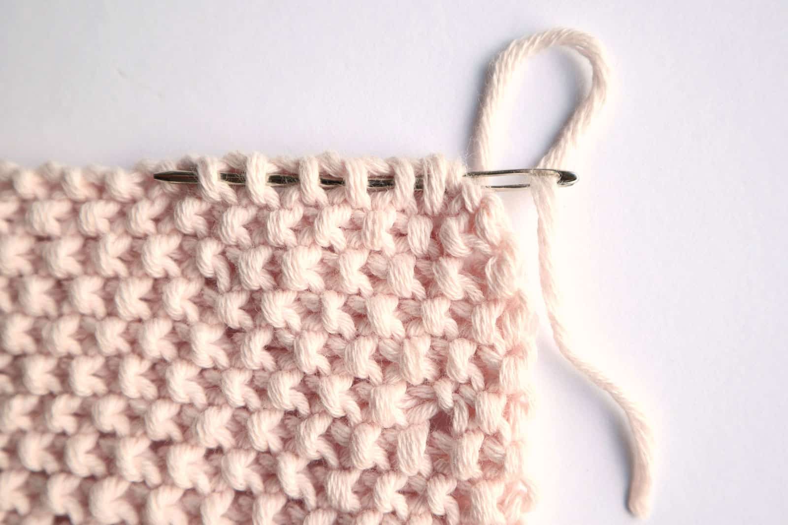 24 Threads knitting instructions Learn to knit a dishcloth,beginner's guide,knit a dishcloth,do it yourself,make it sustainably yourself