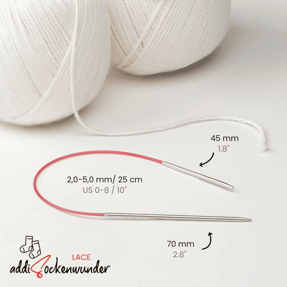 addi Sock Wonder Mini Circular Knitting Needle
