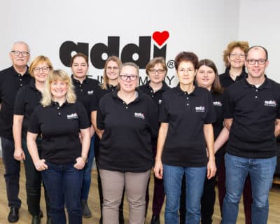 8 INS addiAdmins klein Mitarbeiter Made in Germany,addi-Qualität,nachhaltigkeit addi