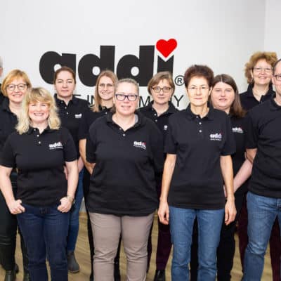 8 INS addiAdmins klein Mitarbeiter Made in Germany,addi-Qualität,nachhaltigkeit addi