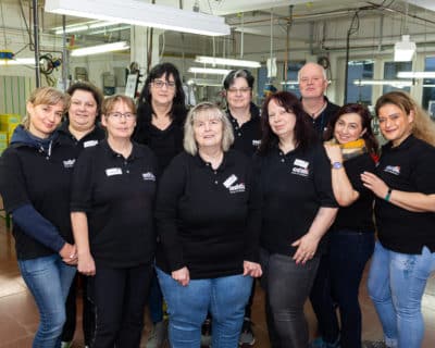 8 INS addiNeedlemakers klein Mitarbeiter Made in Germany,addi-Qualität,nachhaltigkeit addi