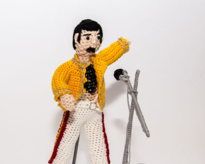 Figure Freddie1 scaled amigurumi,crochet animals,knitting or crochet art,animals crochet