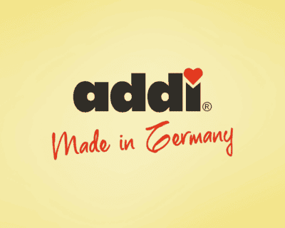 addi madein Germany logo placeholder addiNovel,knitting needle lace with nubs,ergonomic knitting needle