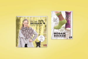 CraSy Sylvie Rasch Bücher Mosaik Tücher und Socken 1 Anleitungsbücher,Strickbücher,Häkelbücher,CraSy Bücher,Sylvie Rasch Bücher