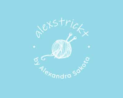 alexastrickt Alexandra Sakota Logo addi influencer Pulswärmer stricken,stulpen stricken anfänger,pulswärmer stricken anleitung kostenlos,armstulpen stricken