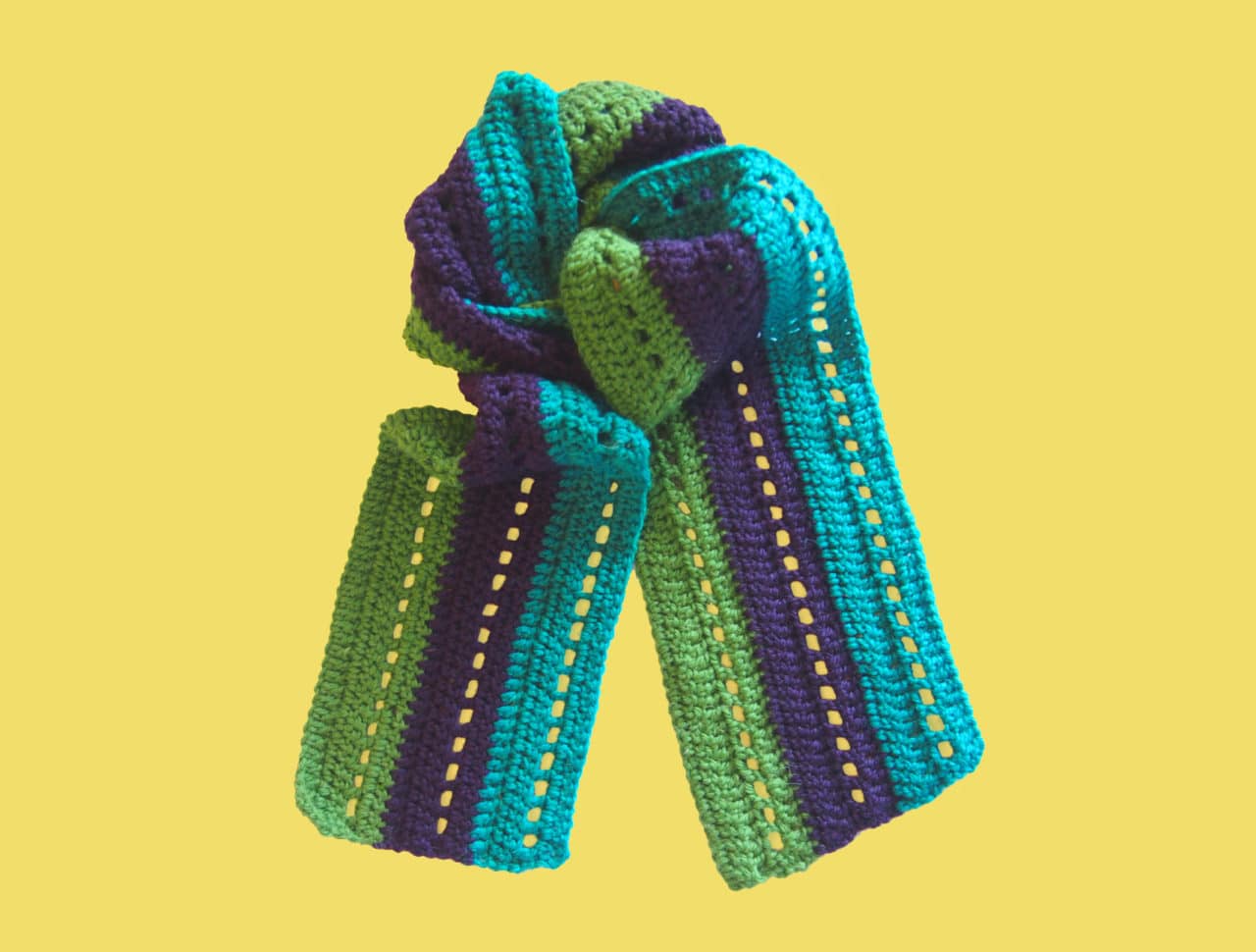Instruction Haekelschal striped autumn mood scarf crochet,beginner,crochet instruction,scarf striped