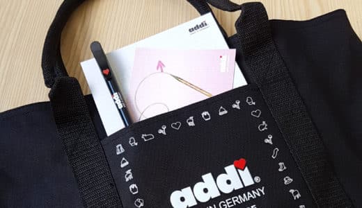 addiBag with goodies addi competition,Unicorn knitting needle