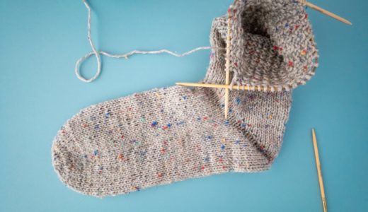 Knitting Toe-up Socks with addiCraSyTrio Bamboo