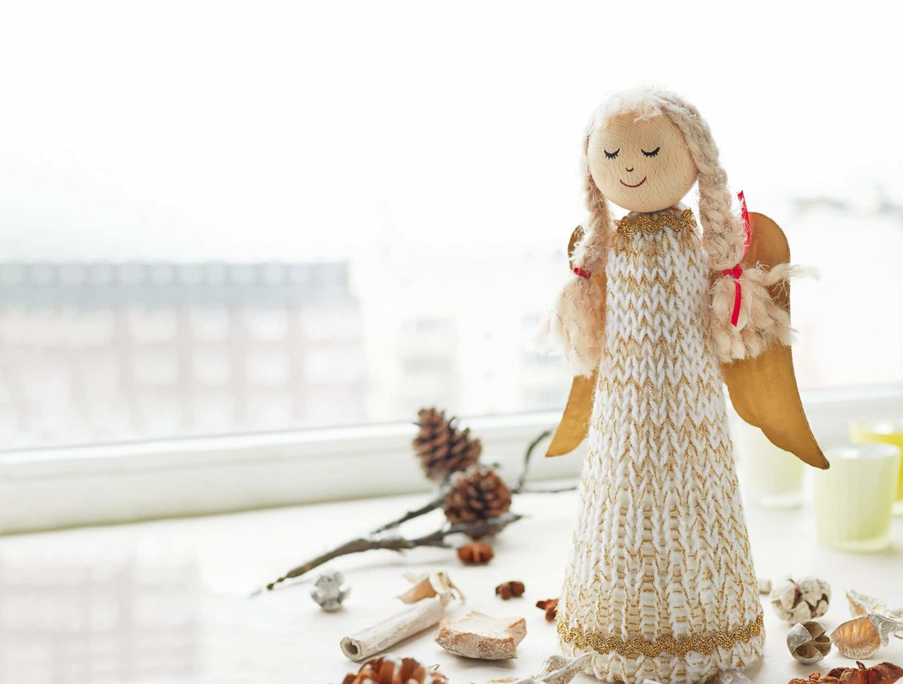 Knitting Erika Angels - addiExpress Pofessional or Needlepoint/ addiCraSyTrio - Christmas Deco Knitting