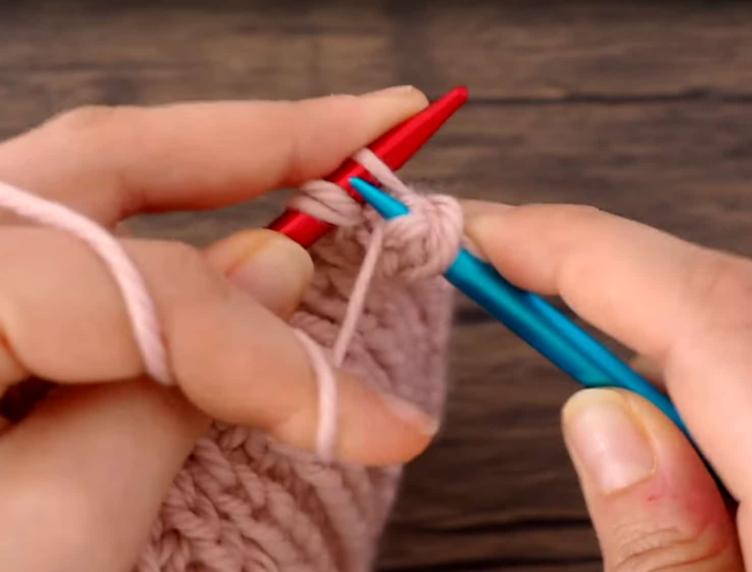Left-stitch-continental-knitting