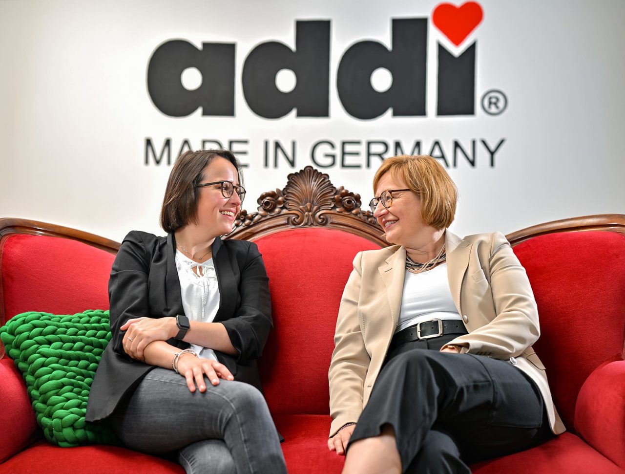 Geschäftsführerin Claudia Malcus und ihre Tochter Pauline Dörr - addi by Selter