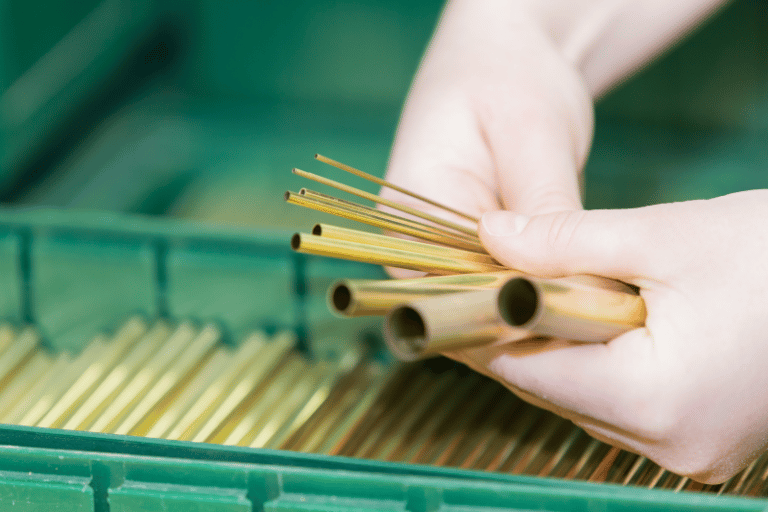 Blog addimadeinGermany Roerchen 5 Production of a knitting needle