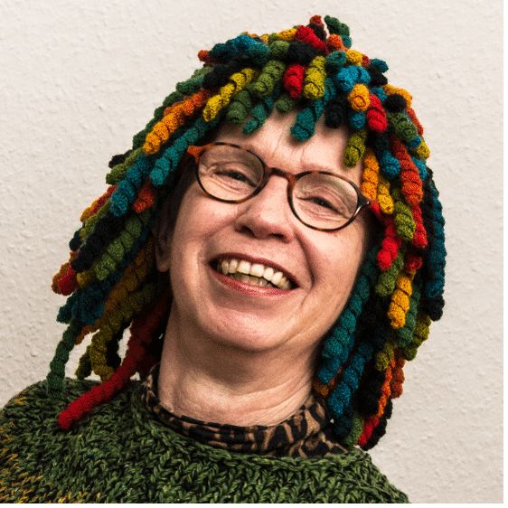 Curly Wig Crochet Carnival Ute Krugmann Curly Wig Crochet,Wig Crochet,Carnival Crochet,Costume Ideas DIY
