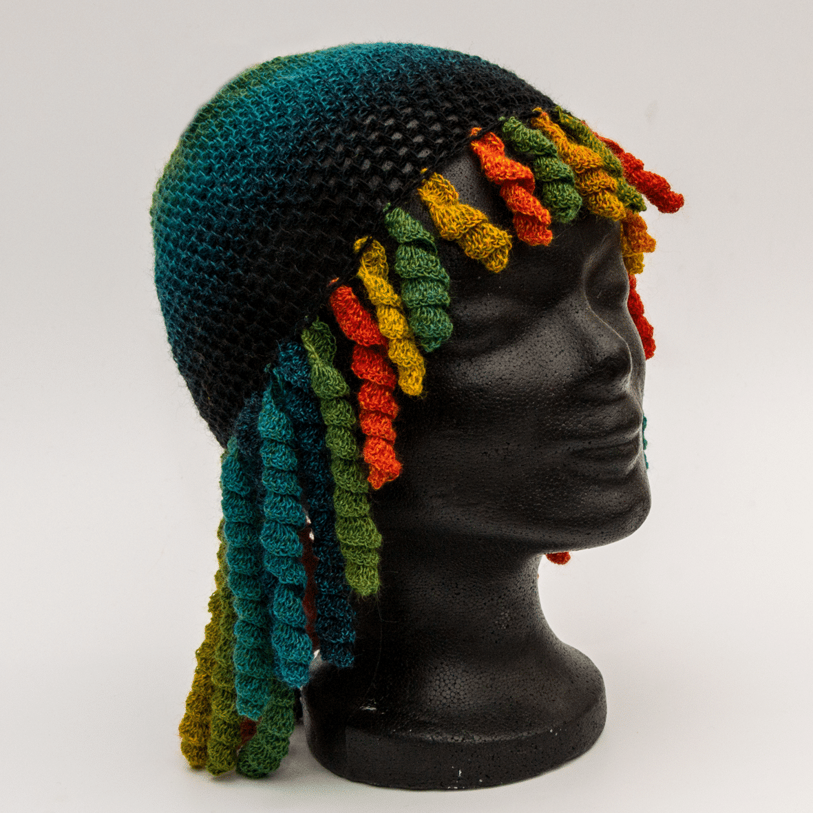 Curly Wig Crochet Q Head and Curls Curly Wig,Wig Crochet,Carnival Crochet,Costume Ideas DIY