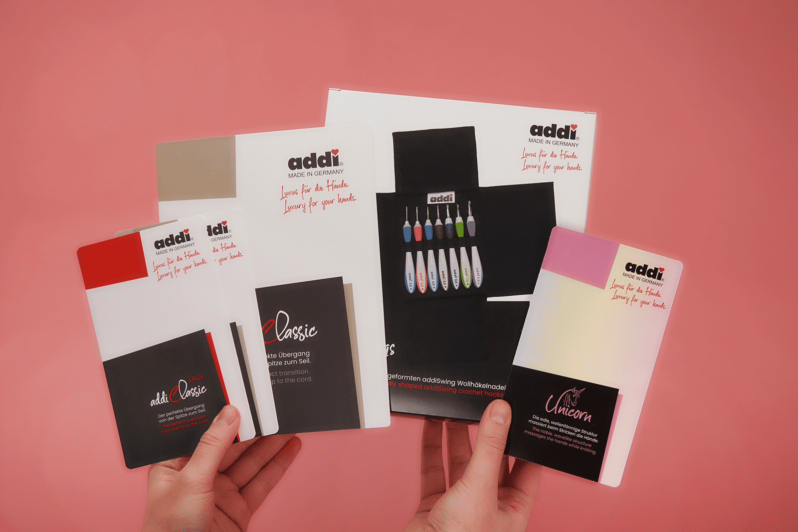 addi packaging new rgb production of a knitting needle