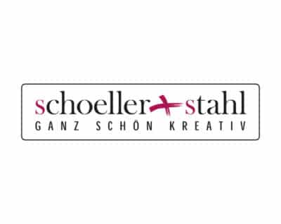 Schoeleer Stahl logo Sommershirt stricken