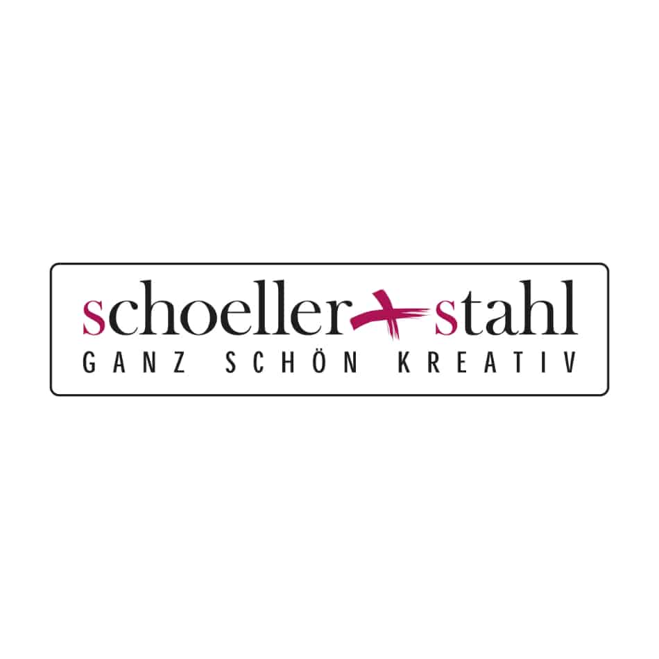 Schoeleer Stahl logo Sommershirt stricken