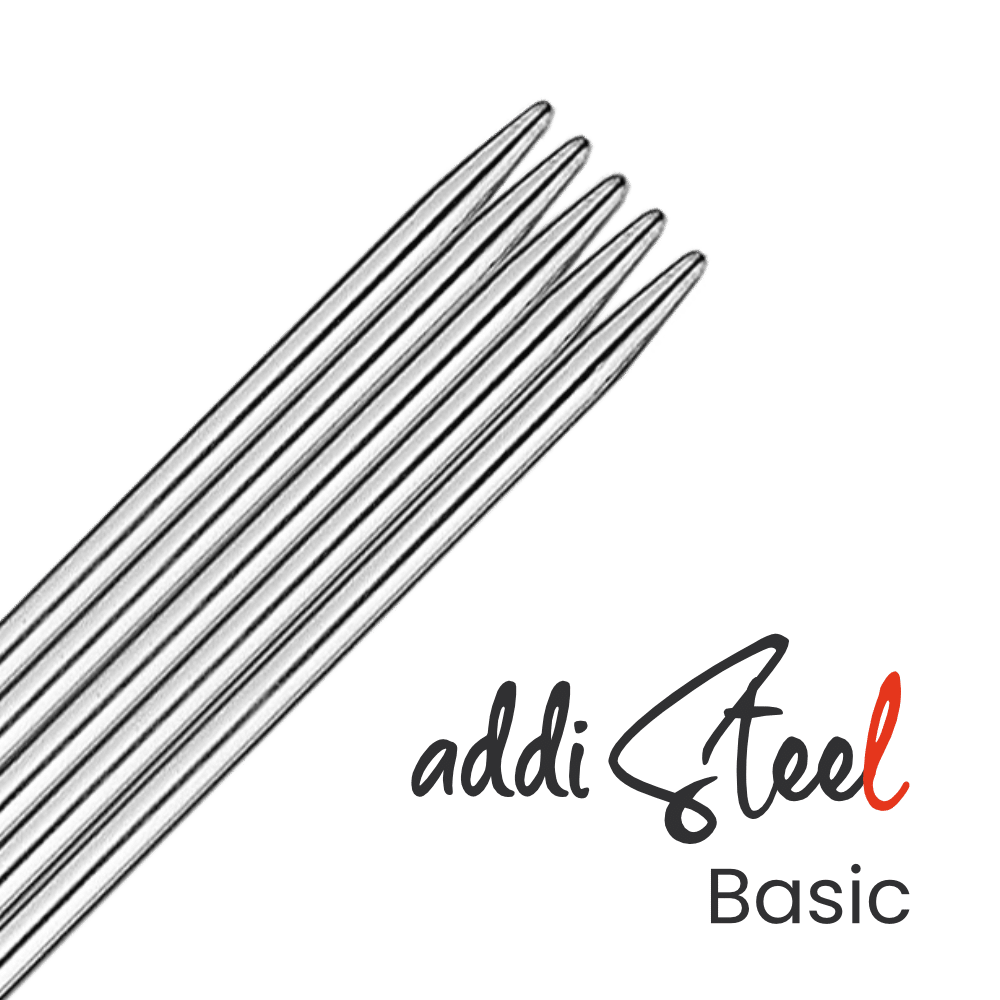 Spitzen Nadelspiel addiSteel Basic Socken stricken mit Nadelspiel