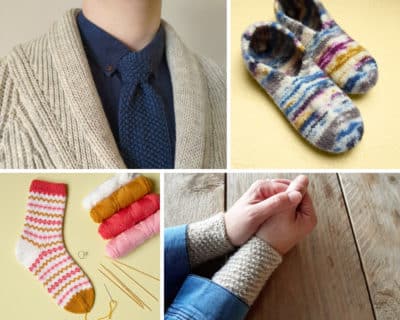 5 knitting patterns for Christmas gifts