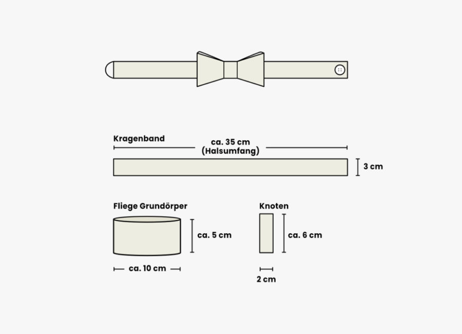 Fliege Aufbau DE Fliege stricken