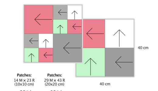 ANL Express Patches Kissenhulle addiExpress Patchwork