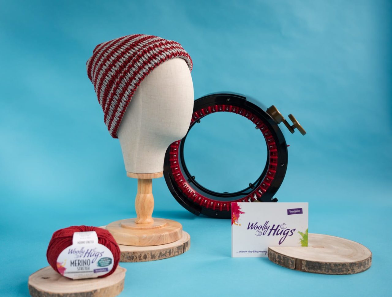 addiExpress striped hat winding