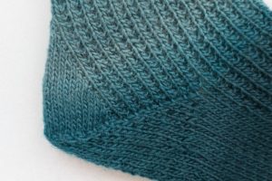 Zunahmeferse 00 hinten Rundstrick magic loop Socken stricken mit der Rundstricknadel,Magic Loop Methode,Magic Loop stricken