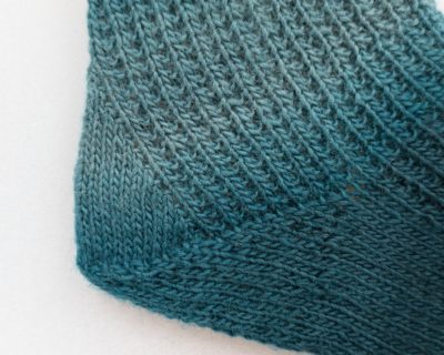 Zunahmeferse 00 hinten Rundstrick magic loop Socken stricken mit der Rundstricknadel,Magic Loop Methode,Magic Loop stricken