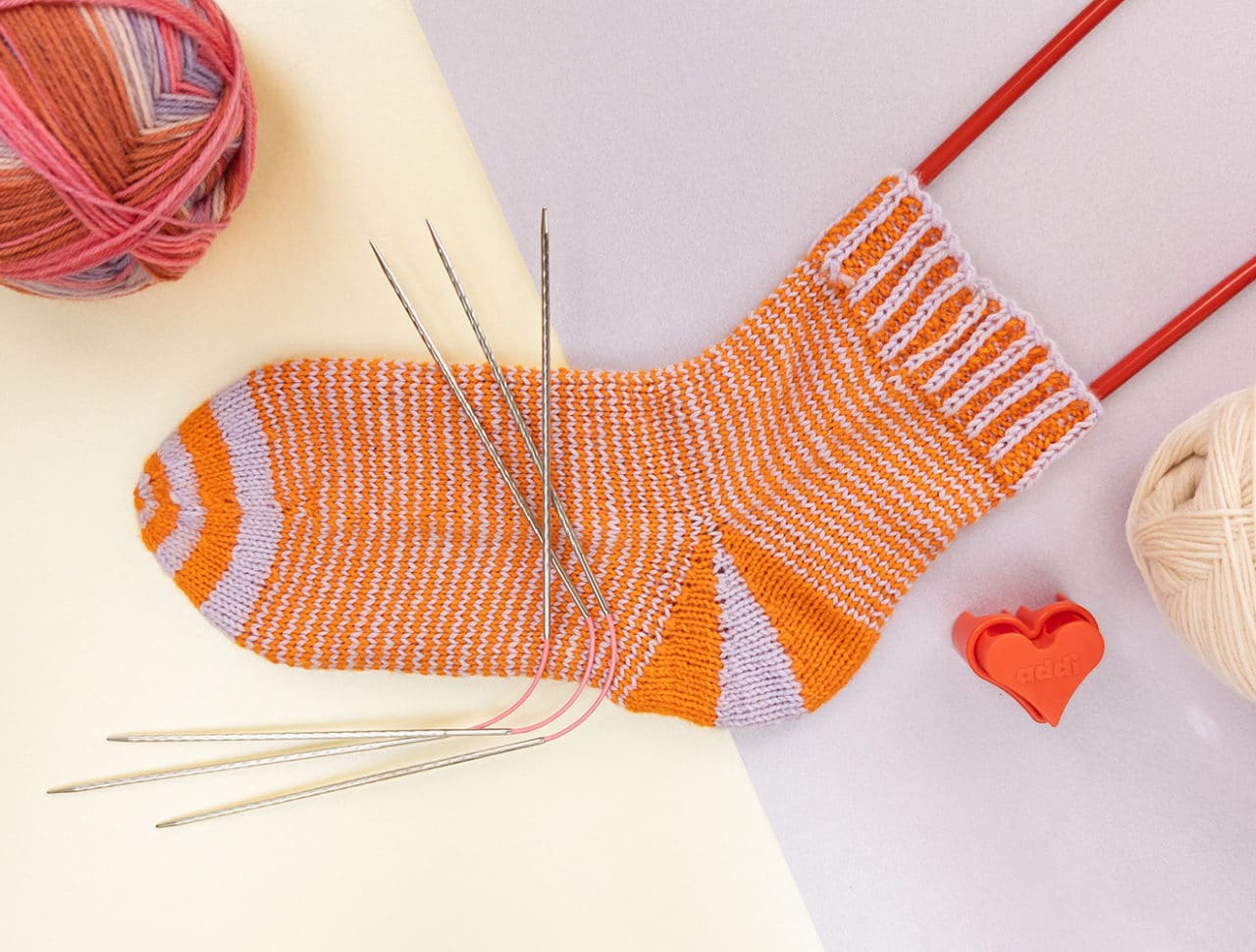 GumGum Socken mit dem addiCraSyTrio stricken GumGum Socken mit dem addiCraSyTrio stricken