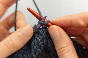 Rechte Maschen Stricken 04 Stricken lernen