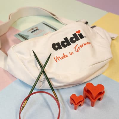 addi Merch Bauchtasche web Geschenke für Strickerinnen