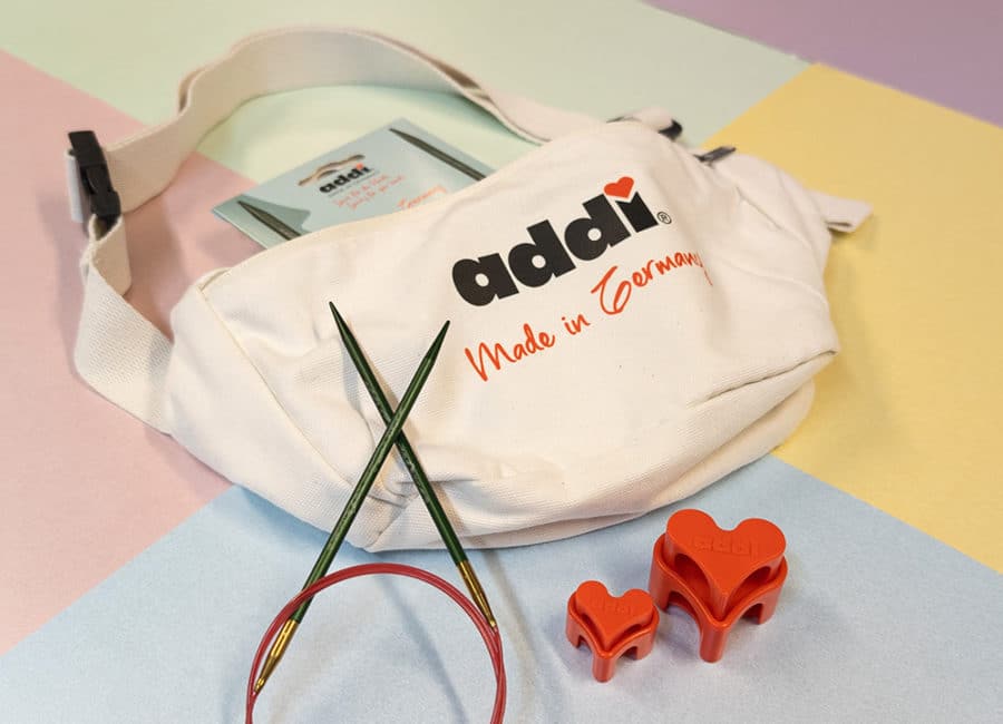 addi Merch Bauchtasche web Geschenke für Strickerinnen