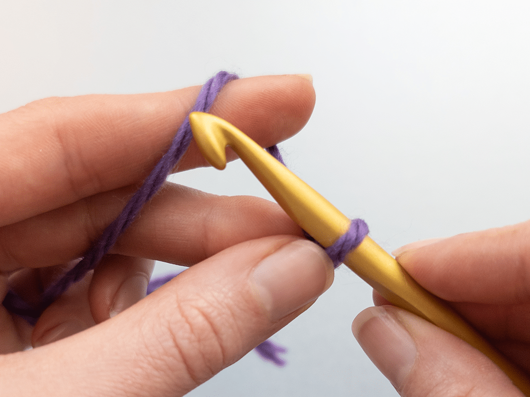 Hakelguide 02 Handhaltung Luftmaschen,Luftmaschen häkeln