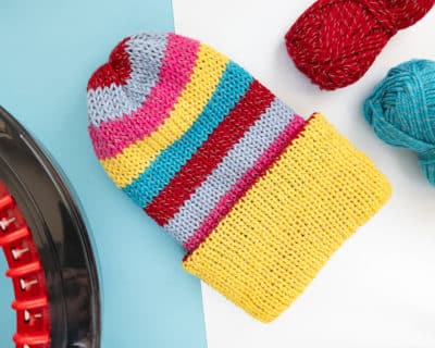 Anleitung Mutze Express Reflektorgarn 01 Stricken mit der Häkelnadel,stefanie mohr,drahtschmuck,drahtschmuck stricken