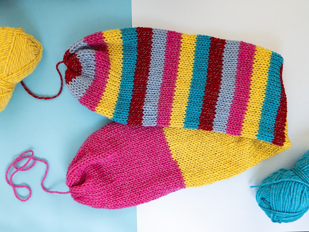 Anleitung Mutze Express Reflektorgarn Schlauch 01 Reflektorgarn