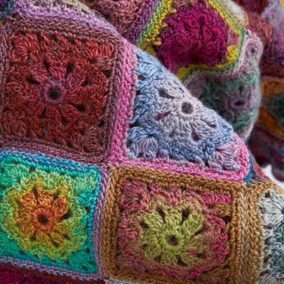 Hakeldecke Granny Squares Mille Colori Lang 02 addi,Strick- und Häkelnadeln,Stricknadeln,Häkelnadeln,Made in Germany