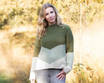Cascade Jumper Pullover stricken Anleitung DE 11 Initiative Handarbeit