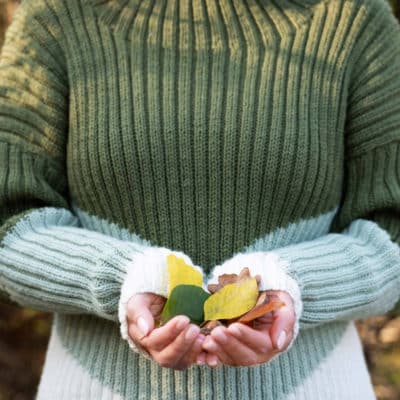 Cascade Pullover stricken mit Zackenmuster - kostenlose Anleitung
